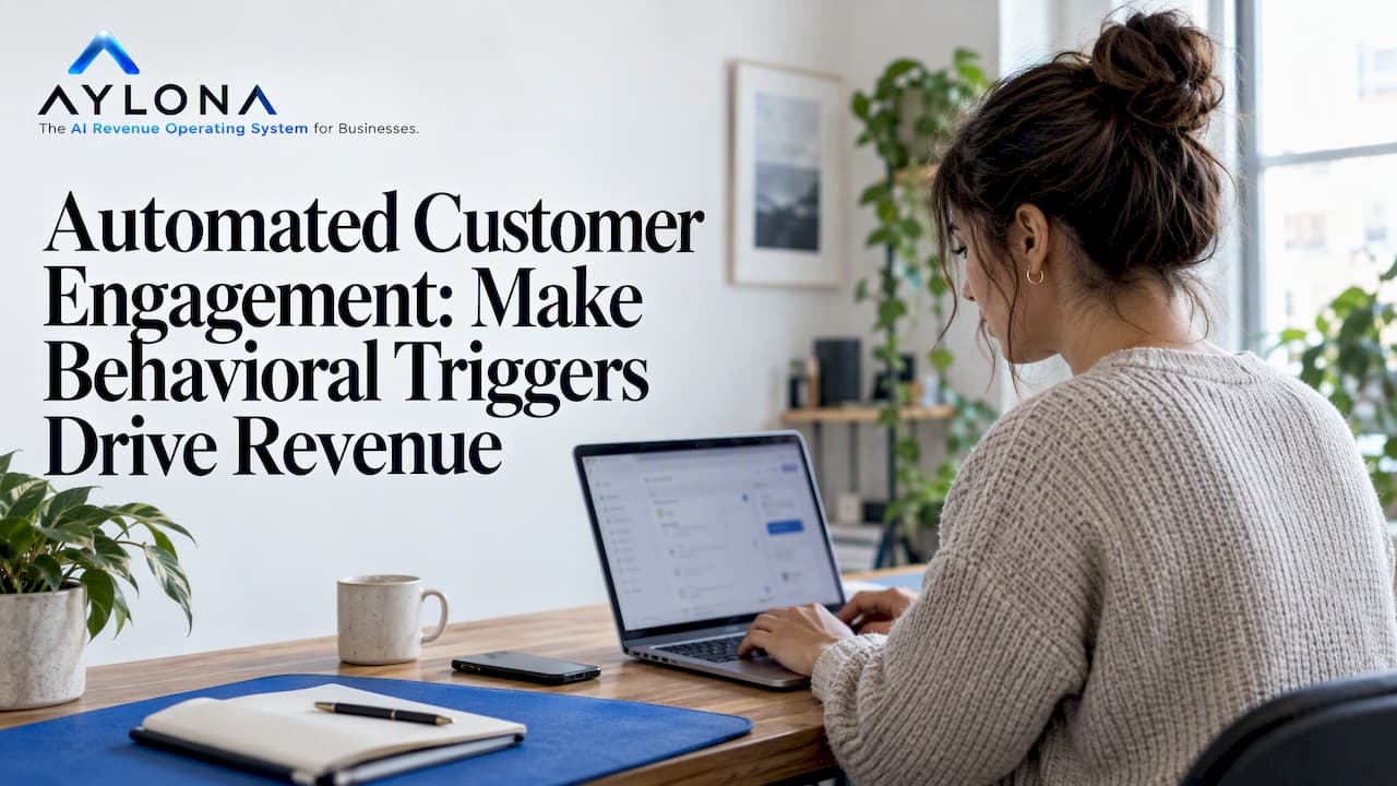 Automated Customer Engagement: Make Behavioral Triggers Drive Revenue