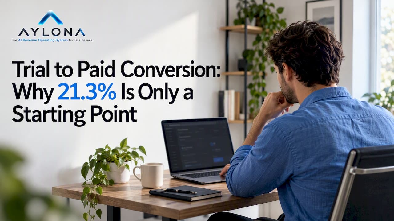 Trial to Paid Conversion: Why 21.3% Is Only a Starting Point